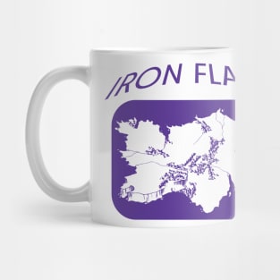 Iron Flame Map Purple Mug